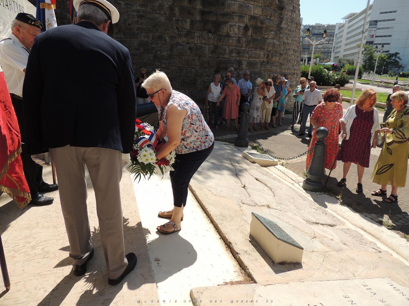 2022 07 05 TOULON HOMMAGE A NOS MORTS ET DISPARUS DU 5 07 2022 D ORAN (19).JPG -           